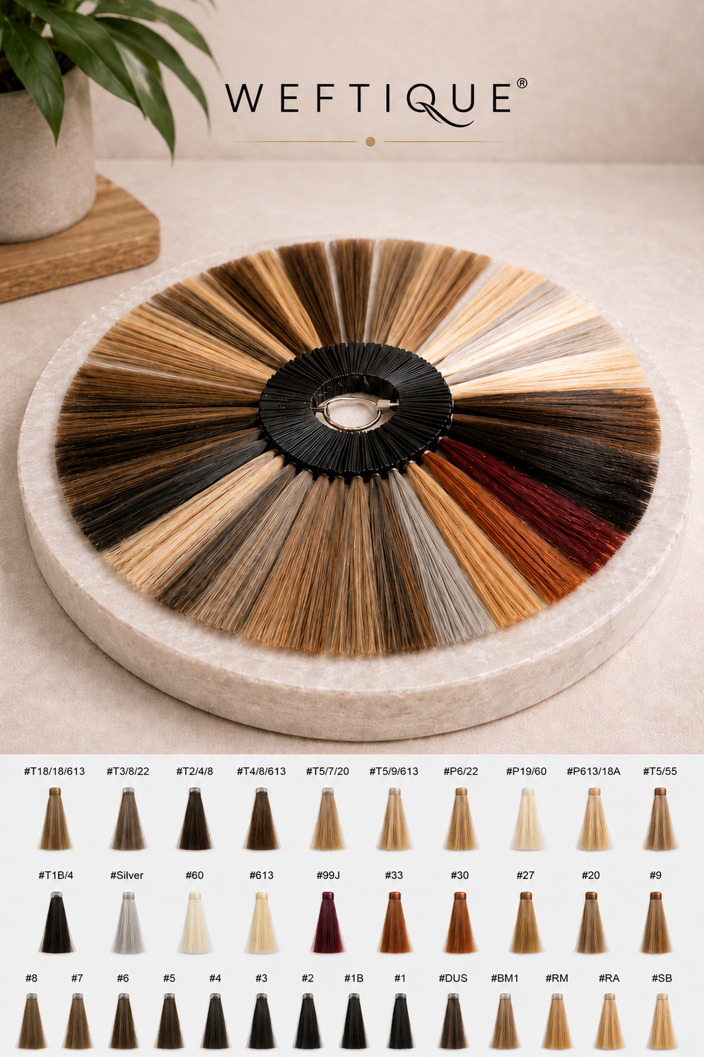 Weftique Colour Ring kleurcodes