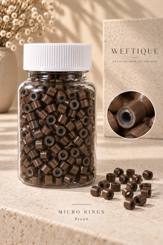 Weftique Micro Rings - Brown